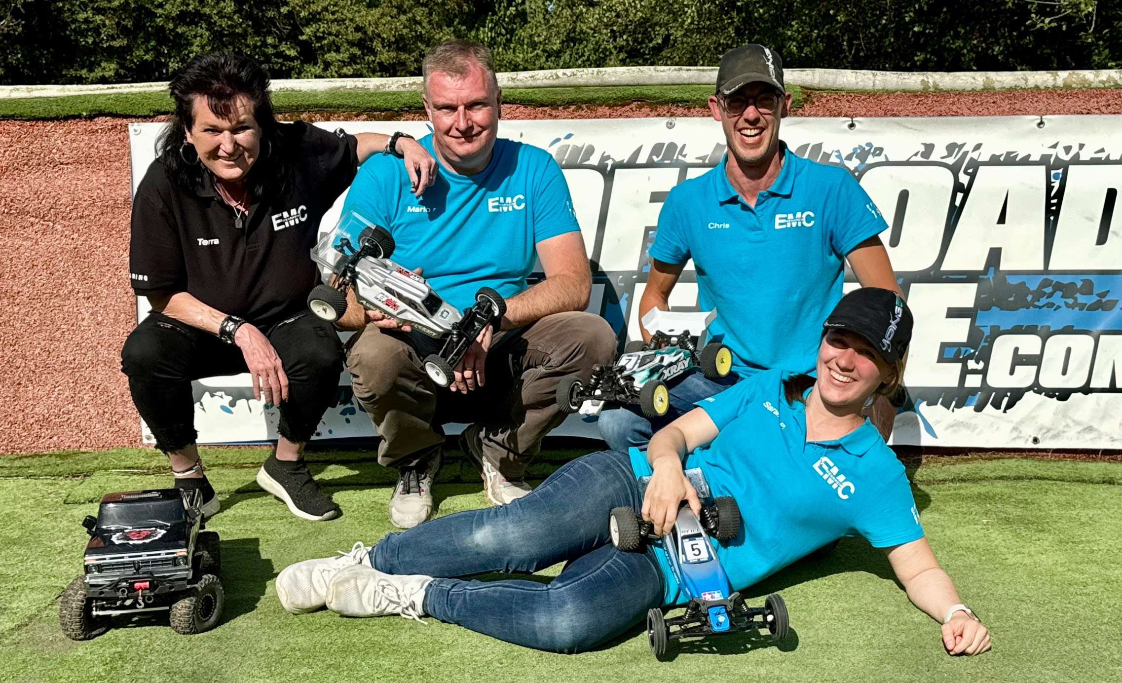 EMC Fahrer Gruppenfoto